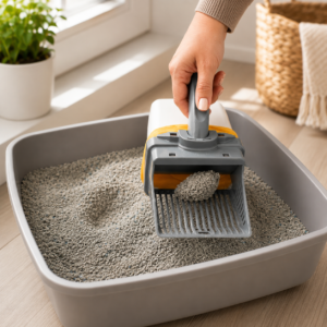 Self-Cleaning Litter Box Scoop