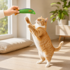 Catnip Infused Plush Mouse Toy